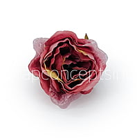 Peony - Strawberry with net layering