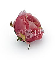 Peony - Strawberry with net layering