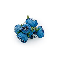 Peonies on stick-Sky Blue