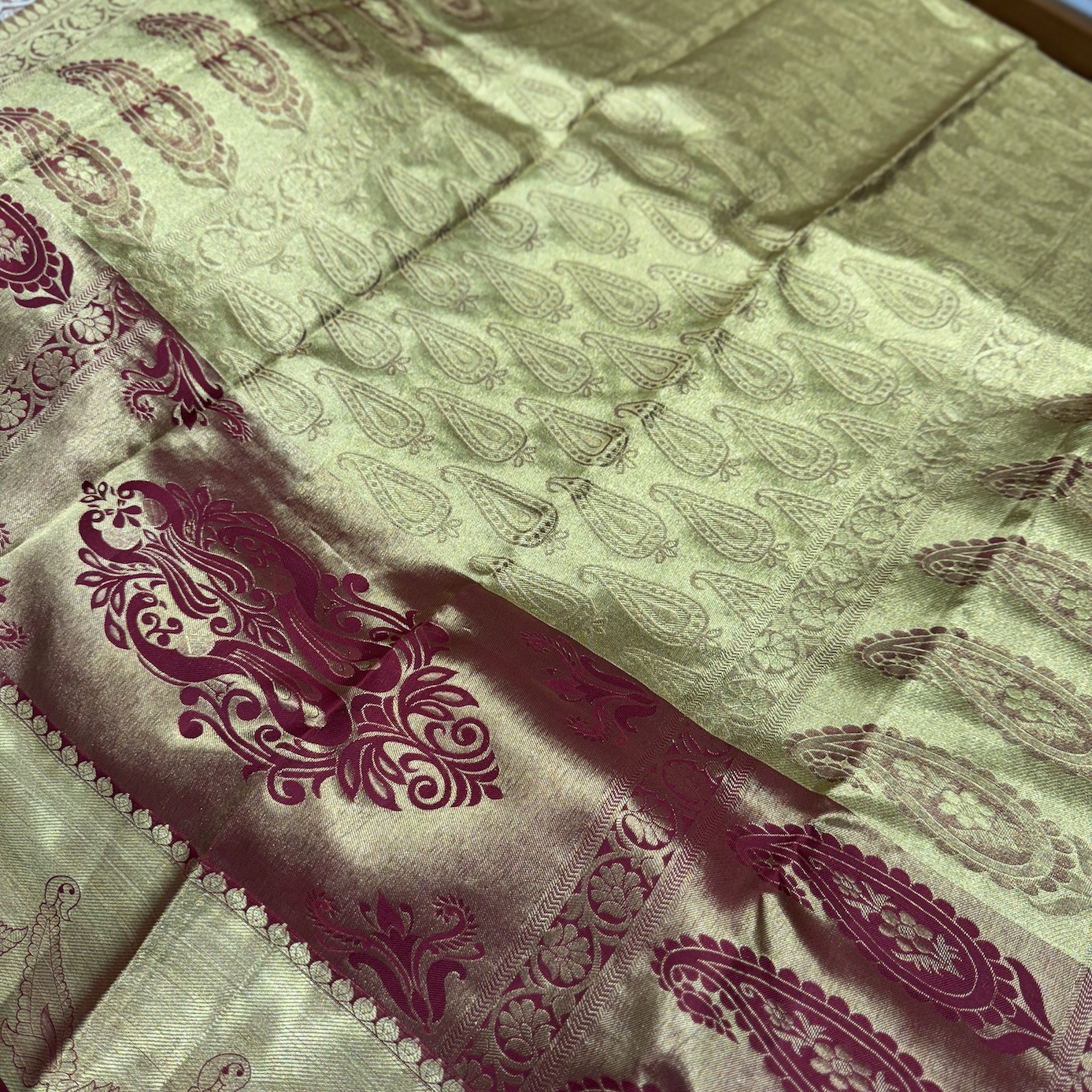 Latcha Thilagam Kanjivaram Tissue