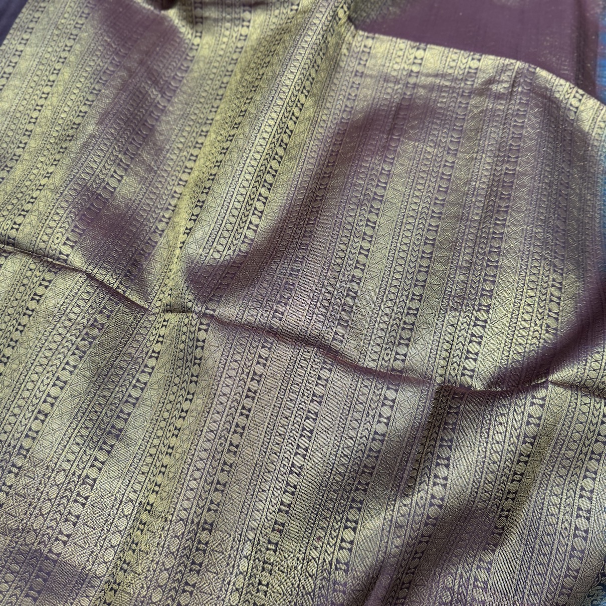 Elm Blue Soft Silk Saree