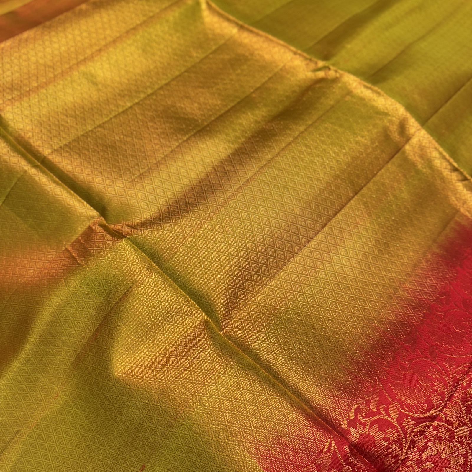 Chilli Red Soft Silk Saree