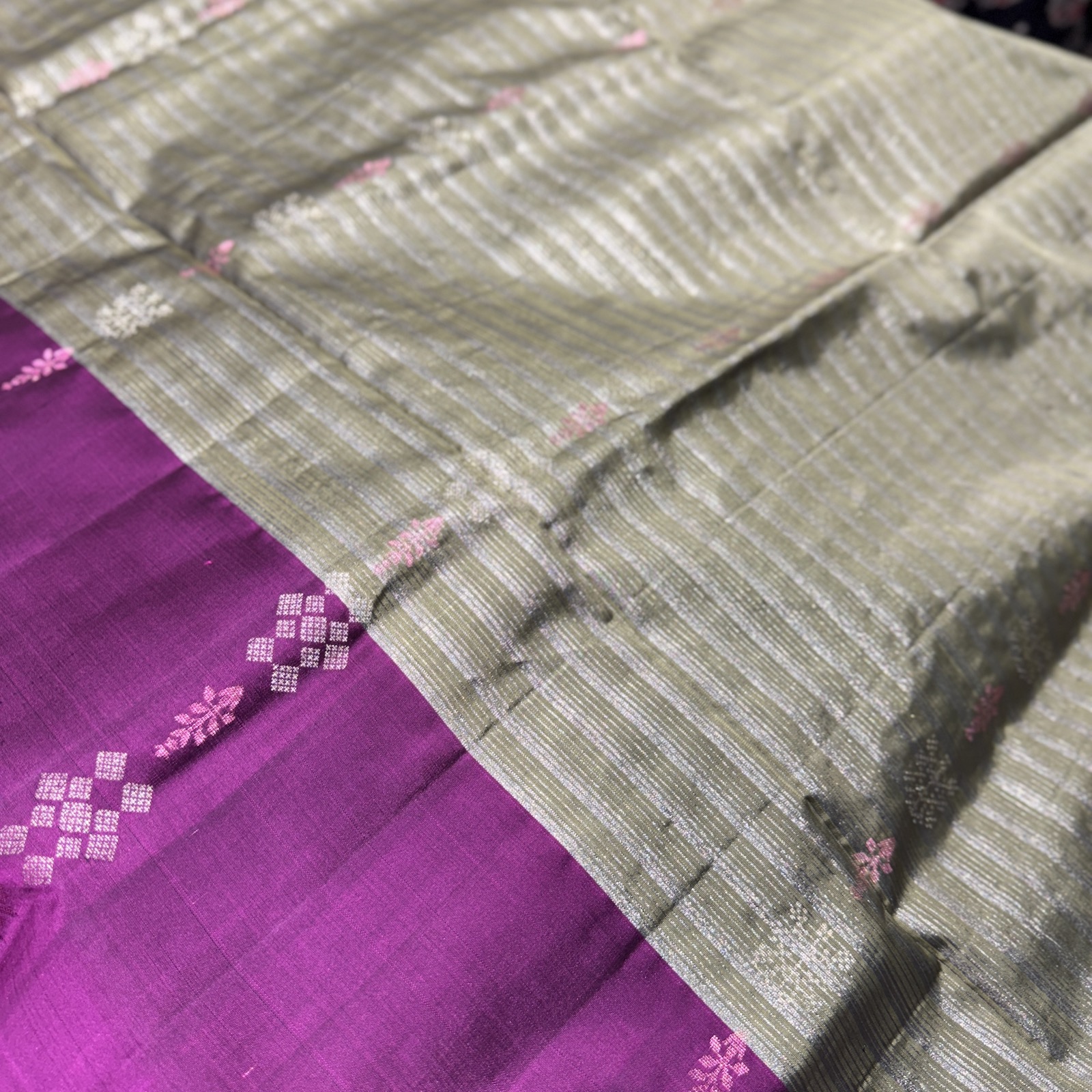 Elaichi Green Soft Silk Saree