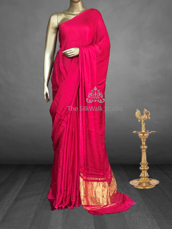 Kamala - The Satin Silk Saree SWS45
