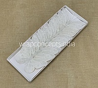 Glitter Butterfly - White/Silver/Gold