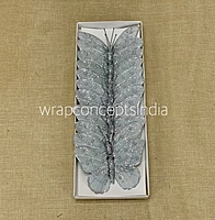 Glitter Butterfly - White/Silver/Gold