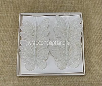 Glitter Butterfly - White/Pink/Emerald/Gold/Silver