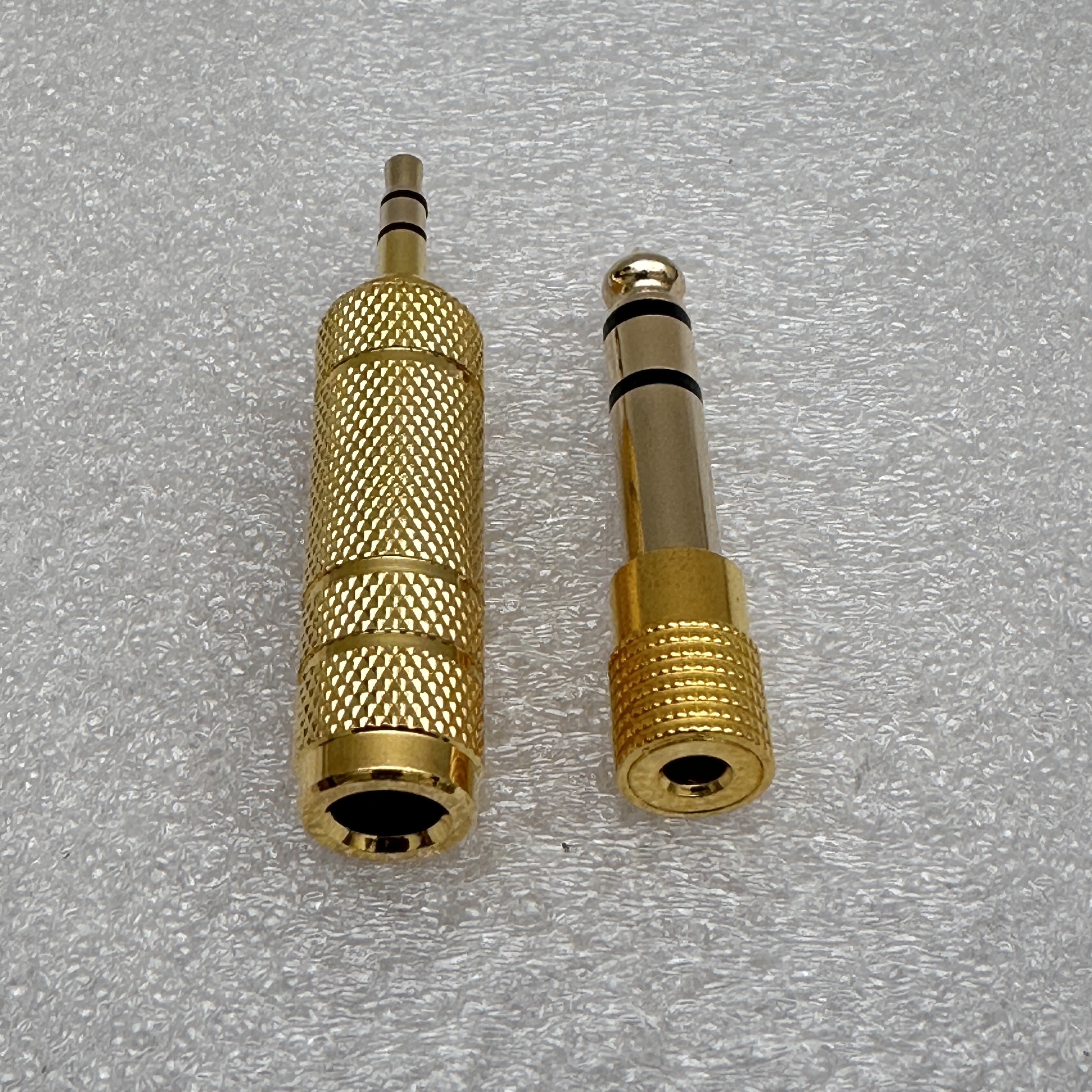 Premium Gold-Plated TRS Audio Adapter Plugs - TRS-2PLG