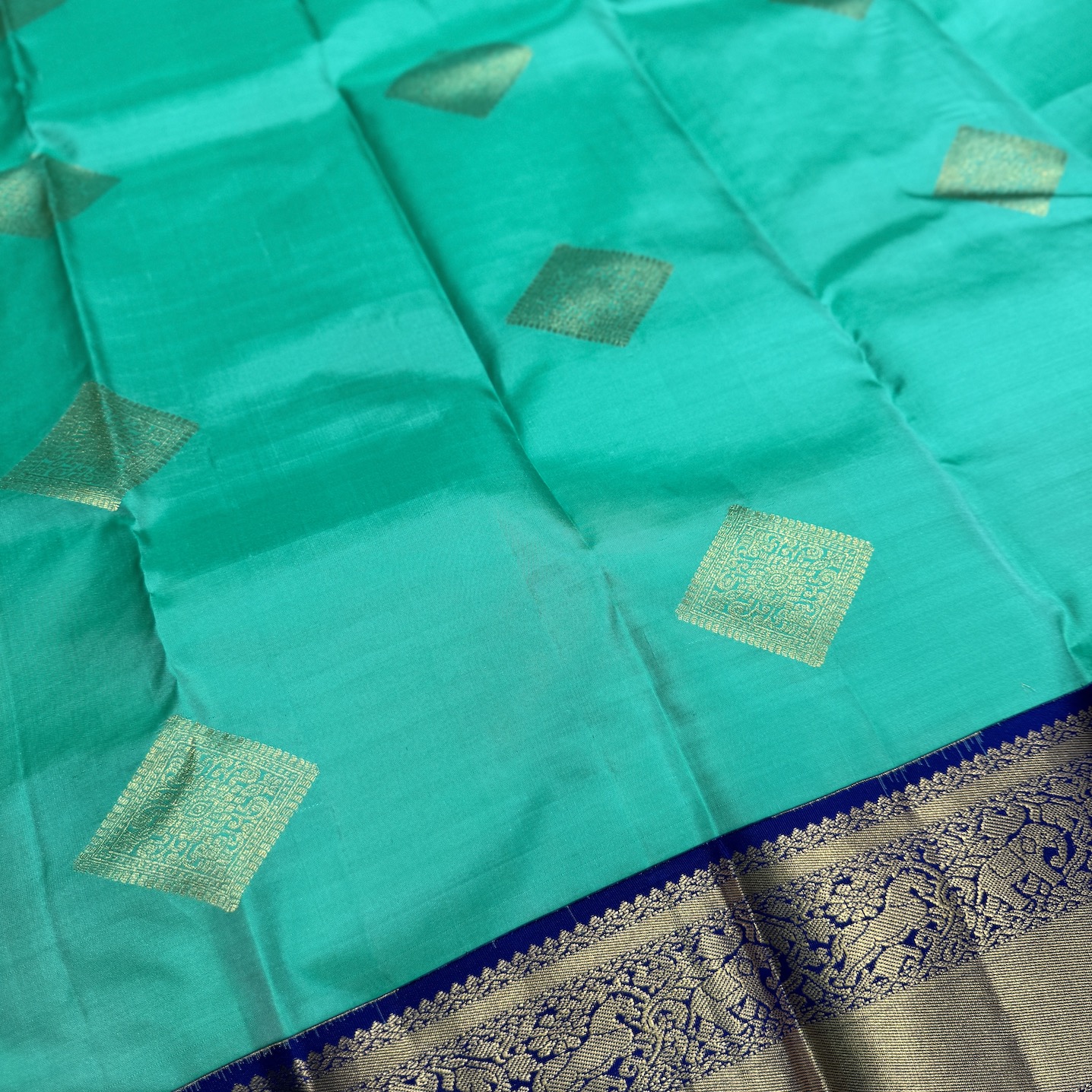 Rexona Green Kanchipuram Silk Saree