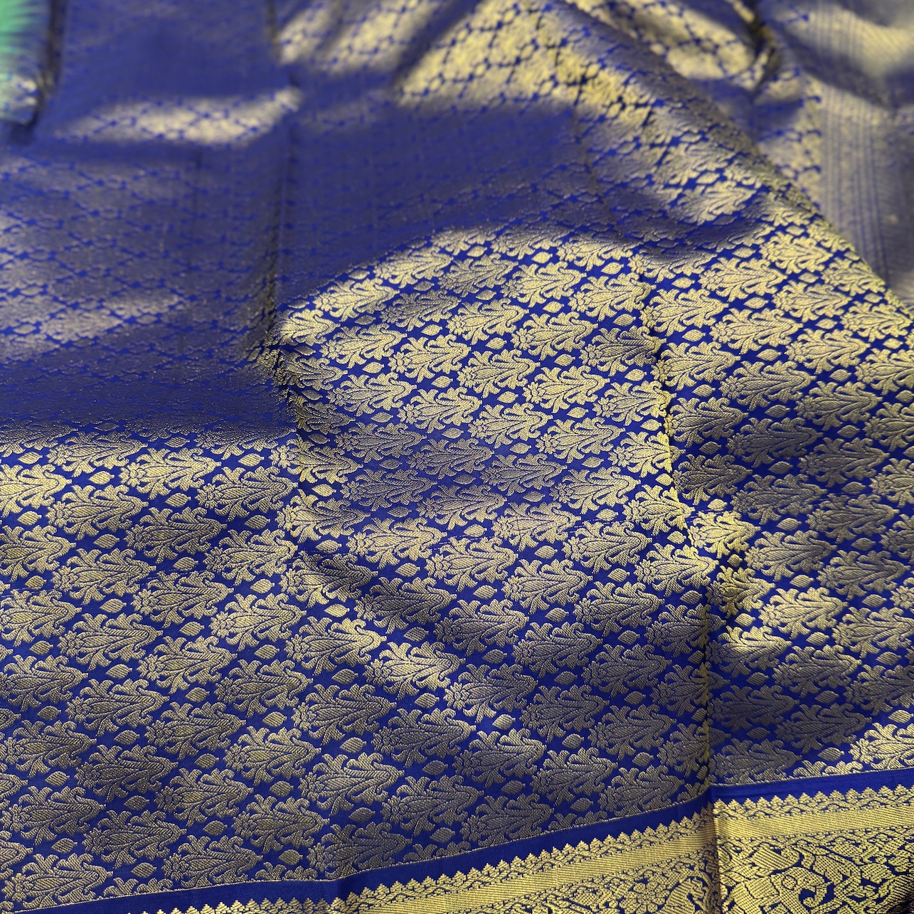 Rexona Green Kanchipuram Silk Saree