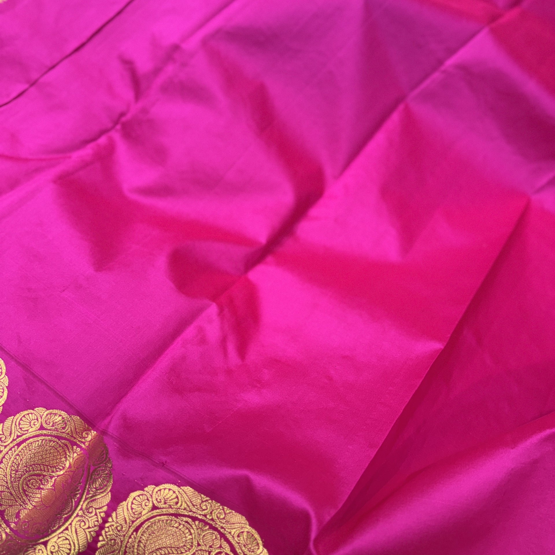 Ashberry Blue Kanchipuram Silk Saree