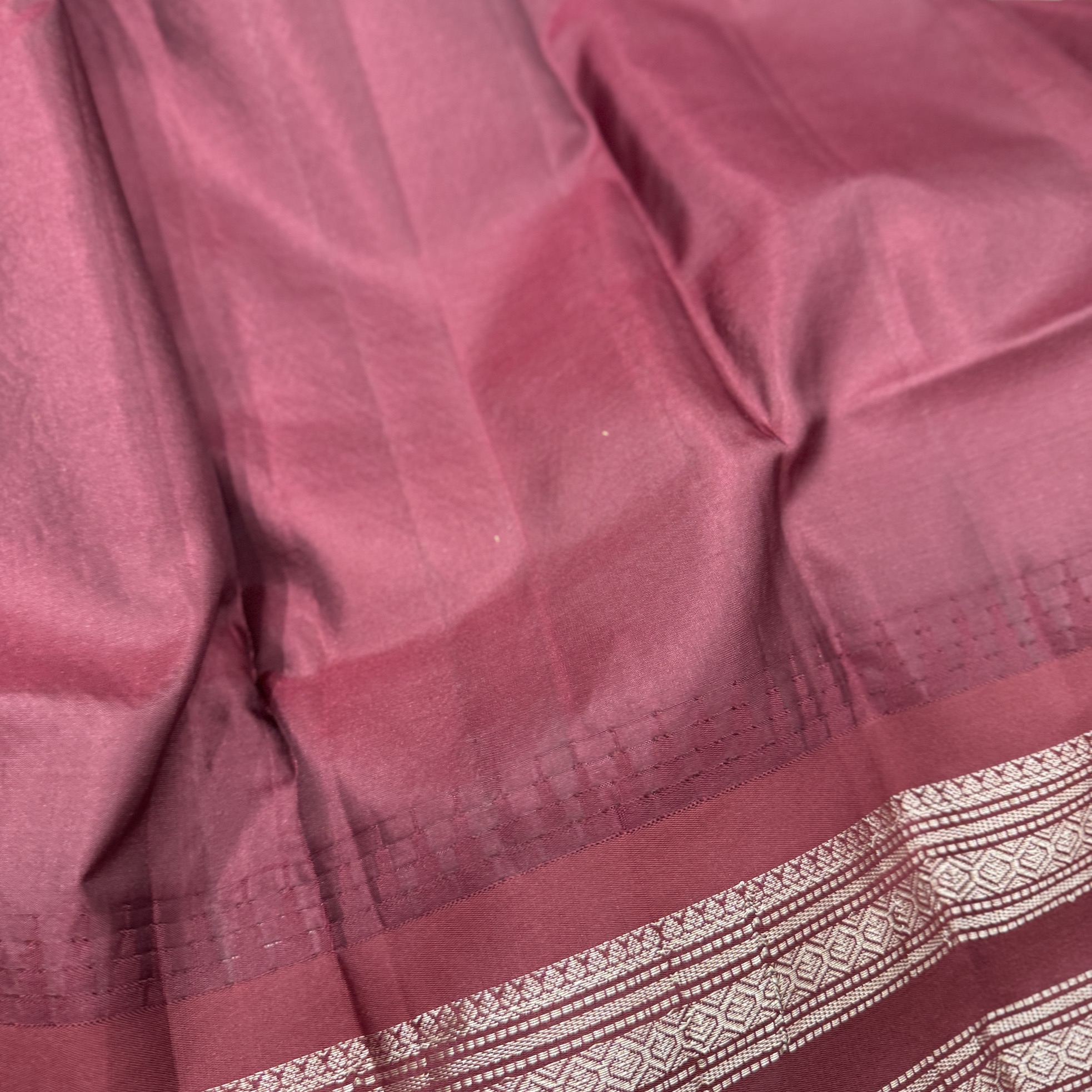 Marigold Yellow Silk Saree