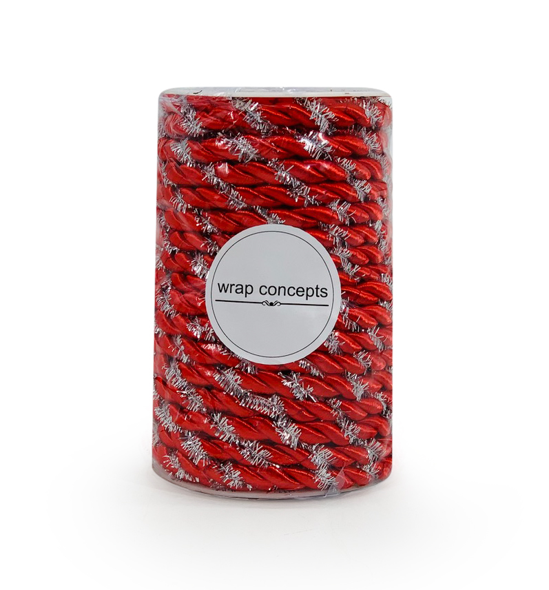 Twisted Chord with Sparkly Fur