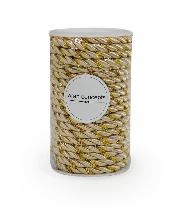 Twisted Chord with Sparkly Fur