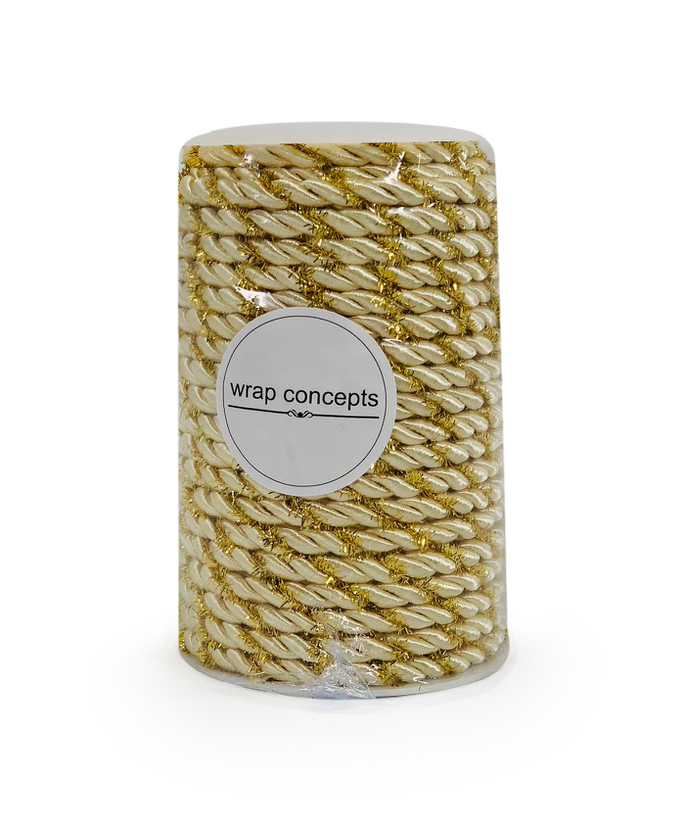 Twisted Chord with Sparkly Fur