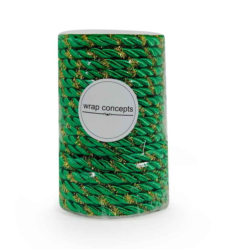 Twisted Chord with Sparkly Fur