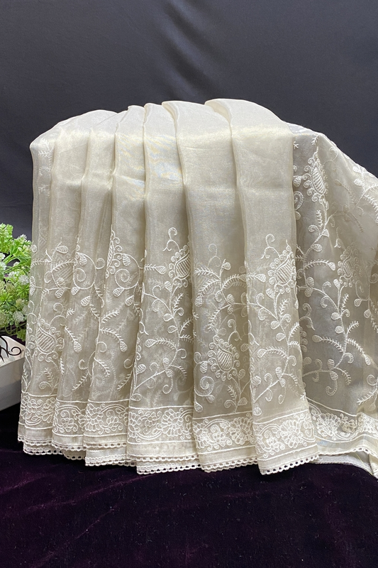Nila - Tissue Georgette Saree - 24115