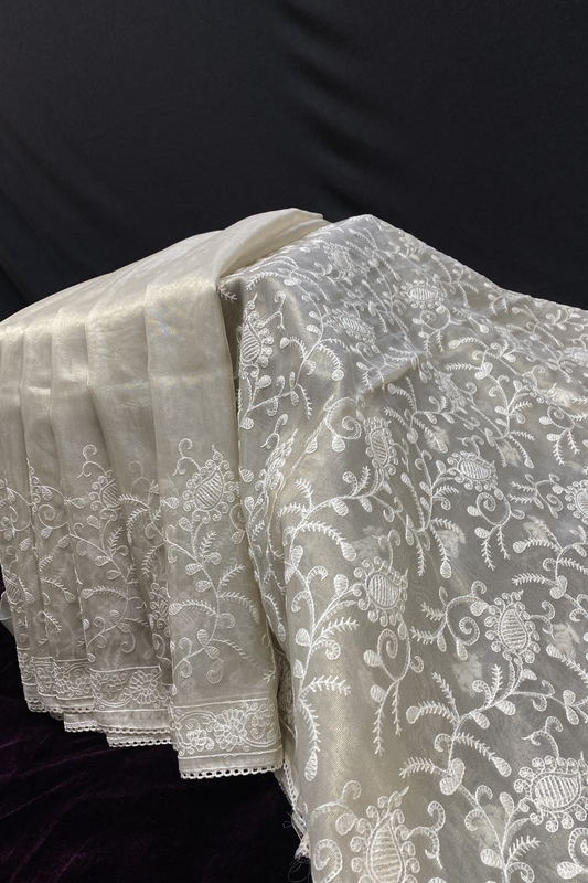 Nila - Tissue Georgette Saree - 24115