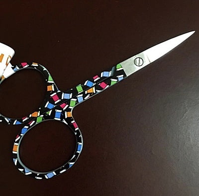 PRINTED EMBROIDERY SCISSORS PRINTED EMBROIDERY SCISSORS