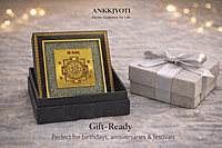 Shree Yantra — Pyrite Photo Frame Shree Yantra — Pyrite Photo Frame