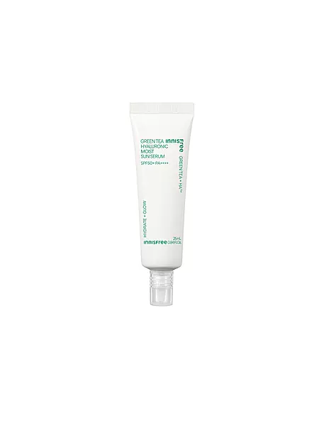 INNISFREE GREEN TEA HYALURONIC MOIST SUN SERUM
