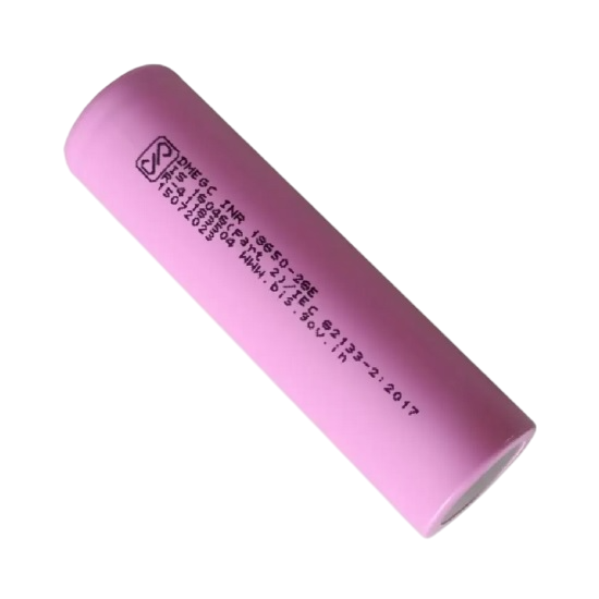 DMEGC Lithium-Ion INR18650- 26E Rechargeable Cell 3.7V 2600mAh (3C) Grade-A