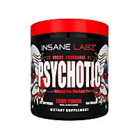 INSANE LABZ PSYCHOTIC RED PREWORKOUT 220gms