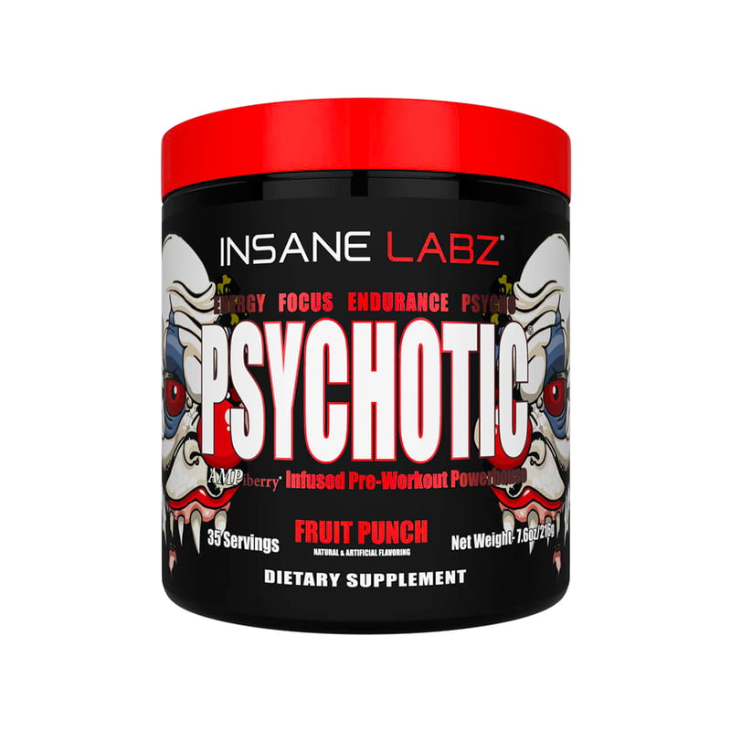 INSANE LABZ PSYCHOTIC RED PREWORKOUT 220gms