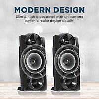 Intex 2.1 Shine FMUB Multimedia Speaker – 45W, Bluetooth/USB/AUX/FM, LED Display & IR Remote Control Intex 2.1 Shine FMUB Multimedia Speaker – 45W, Bluetooth/USB/AUX/FM, LED Display & IR Remote Control