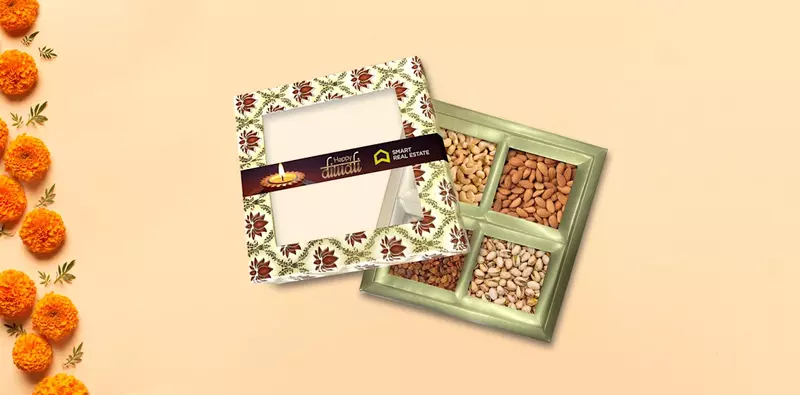 Custom Dry Fruits Gift Box