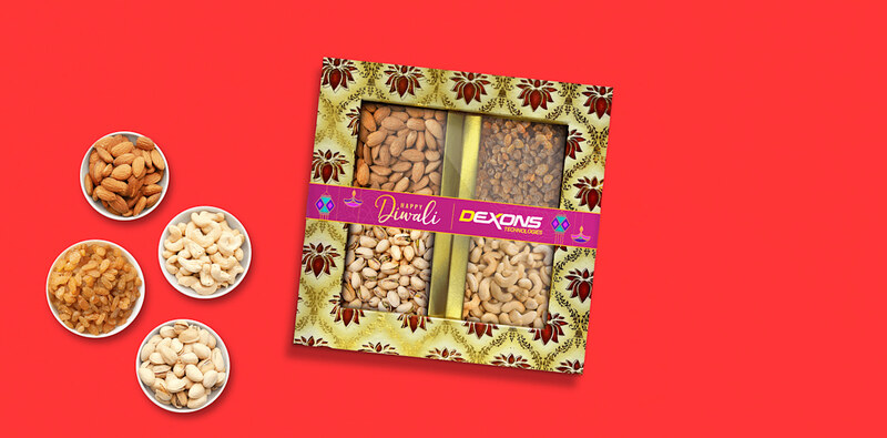 Custom Dry Fruits Gift Box