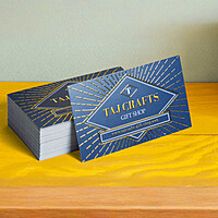 Raised Foil Visiting Cards