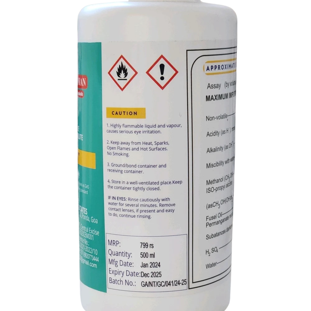 E.T.O.H 500ml Ethanol E.T.O.H 500ml Ethanol