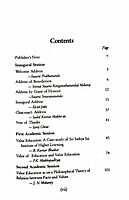 Philosophy and Science of Value Education in the context of Modern India