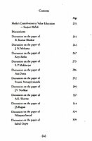 Philosophy and Science of Value Education in the context of Modern India