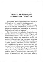 Comparative Religion Comparative Religion