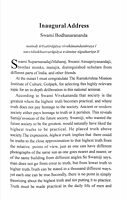 Swami Vivekananda's Vision of Future Society