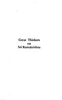 Great Thinkers on Ramakrishna-Vivekananda