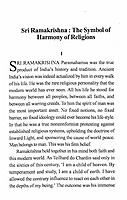 Sri Ramakrishna: The Symbol of Harmony of Religions