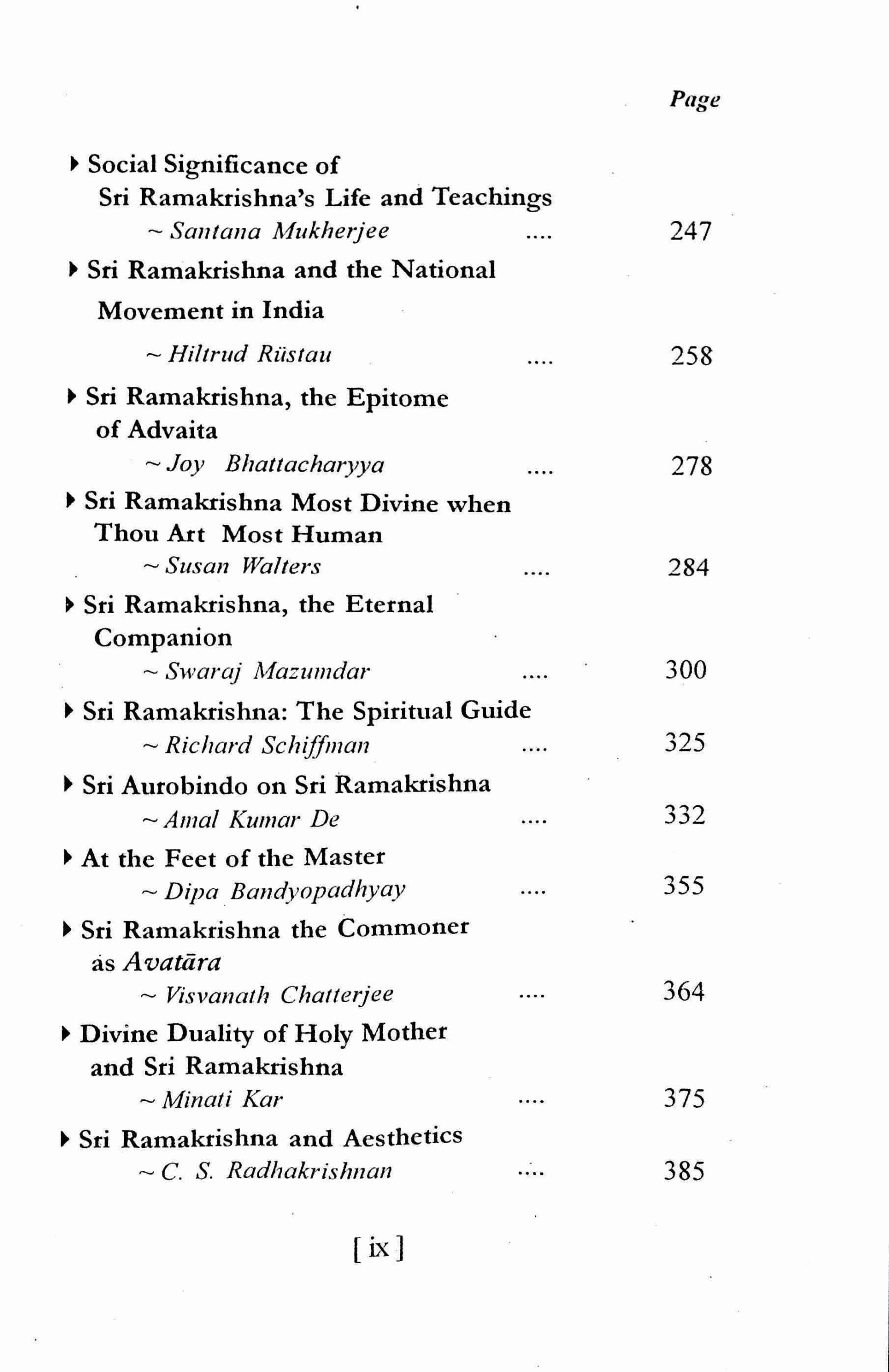 SRI RAMAKRISHNA MYRIAD FACETS E-180