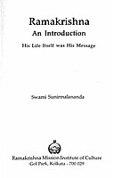 Sri Ramakrishna An Introduction