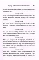 Sayings of Paramahamsa Ramakrishna