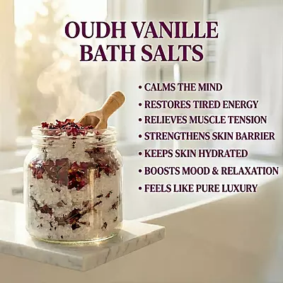 Sugandham Bath Salts - Oudh vanille