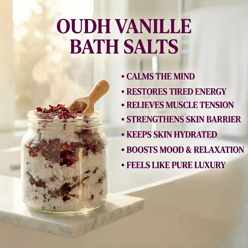 Sugandham Bath Salts - Oudh vanille