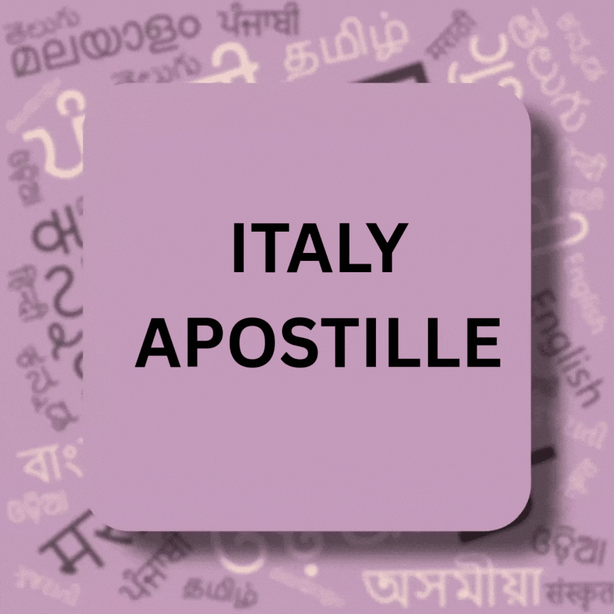Italy Apostille