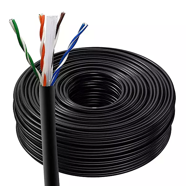 Champion CAT6 CCA Double Jacket Ethernet Cable 24AWG | 0.51mm (0.20 Inch) Conductor | High-Speed LAN Network Cable