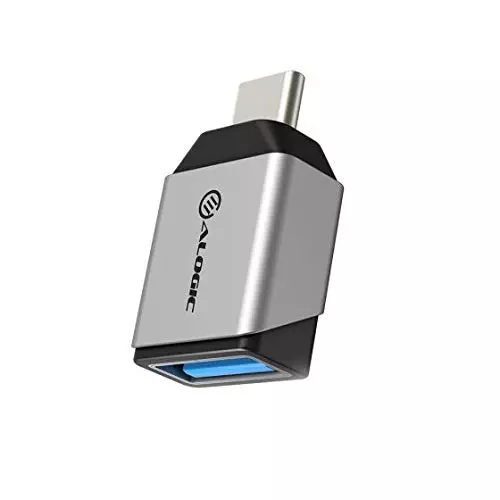ALOGIC Ultra Mini USB 3.1 (Gen 1) USB-C to USB-A Adapter - Space Grey | ULCAMN-SGR