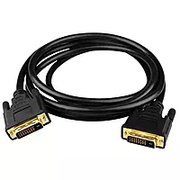 DVI Male to DVI Male Cable – High-Quality Video Cable for Monitors, Laptops, and Projectors (Black)" DVI Male to DVI Male Cable – High-Quality Video Cable for Monitors, Laptops, and Projectors (Black)"