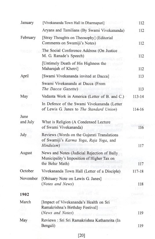 Swami Vivekananda In Contemporary Indian News Vol. 5