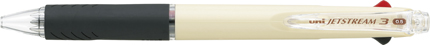 Uni-ball Jetstream 3-color Ballpoint pen 0.5 Ivory